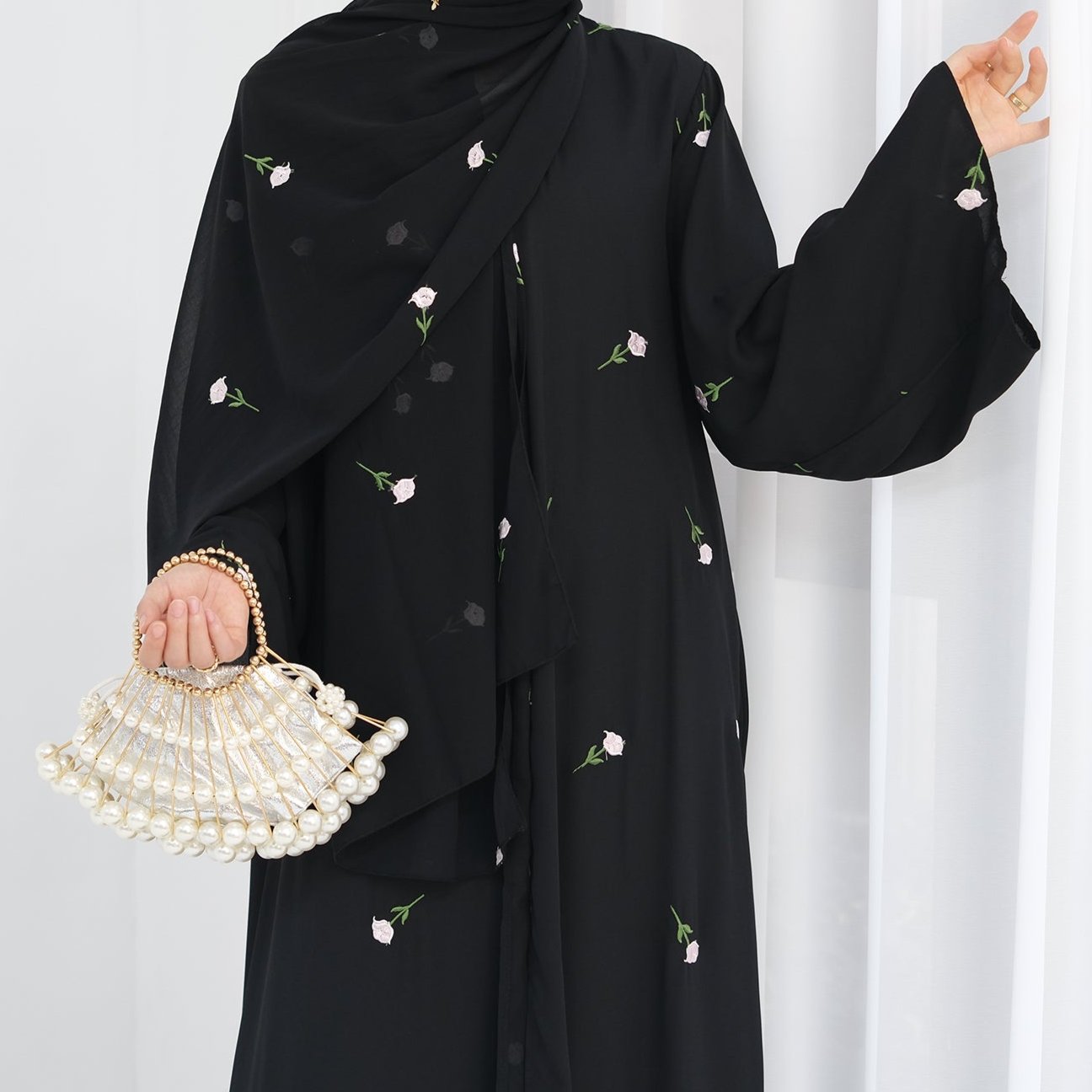 Rose Abaya