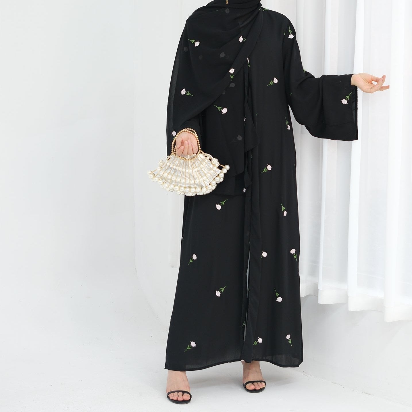 Rose Abaya