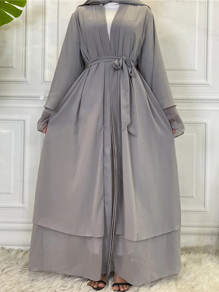 Siyana Chiffon Abaya