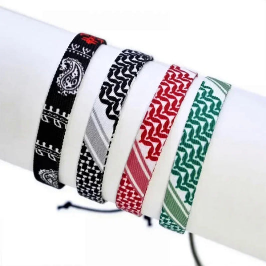 Keffiyeh Cloth Bracelet