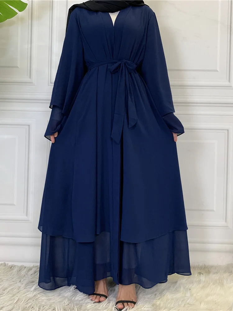 Siyana Chiffon Abaya